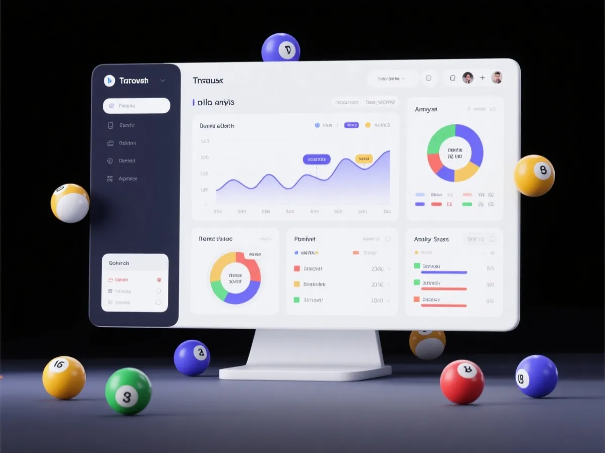 澳洲幸運10歷史走勢與數據分析示意圖